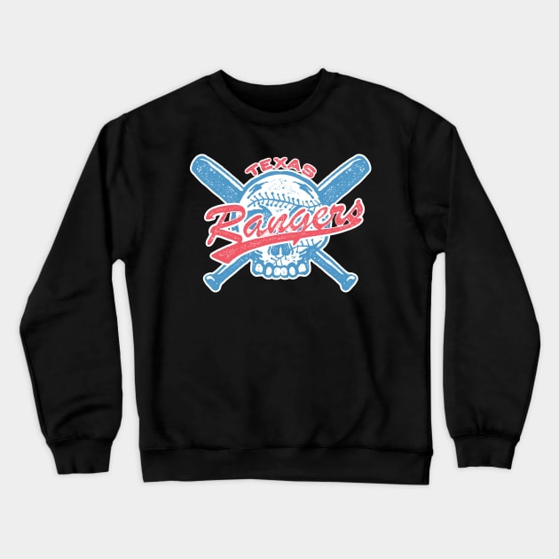 Texas Rangers Crewneck Sweatshirt by brainchaos